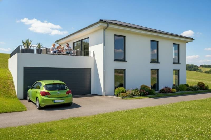 Neubau 6.5 Zimmer Einfamilienhaus mit Weitsicht (1)