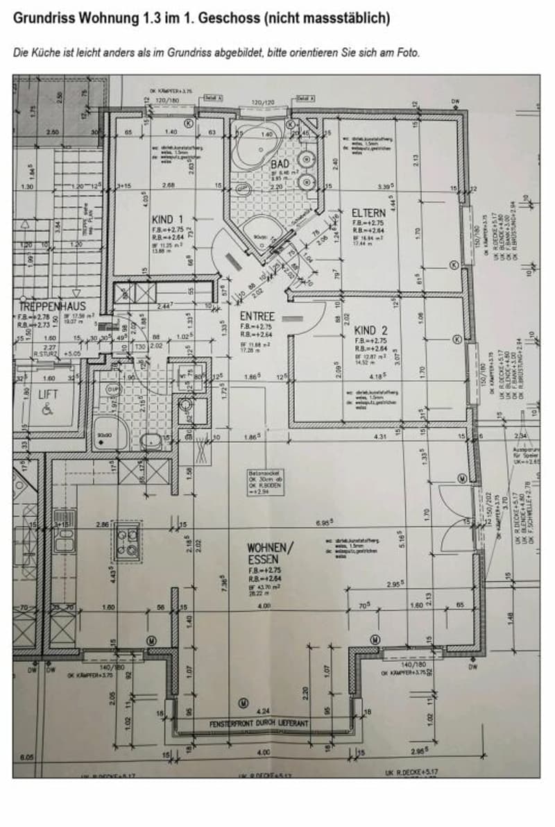 4 1/2 Zimmer- Wohnung im ersten Geschoss (22)