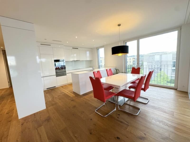 Hochwertige 4.5 Zimmer Wohnung mit grossem Balkon (4)