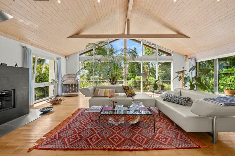 Wohnglück am Wasser: Exklusives 6.5 Zimmer Haus mit privater Natur Oase (4)