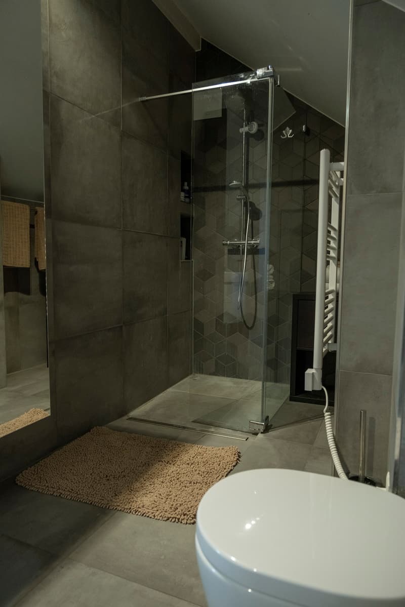 Nasszelle mit Dusche