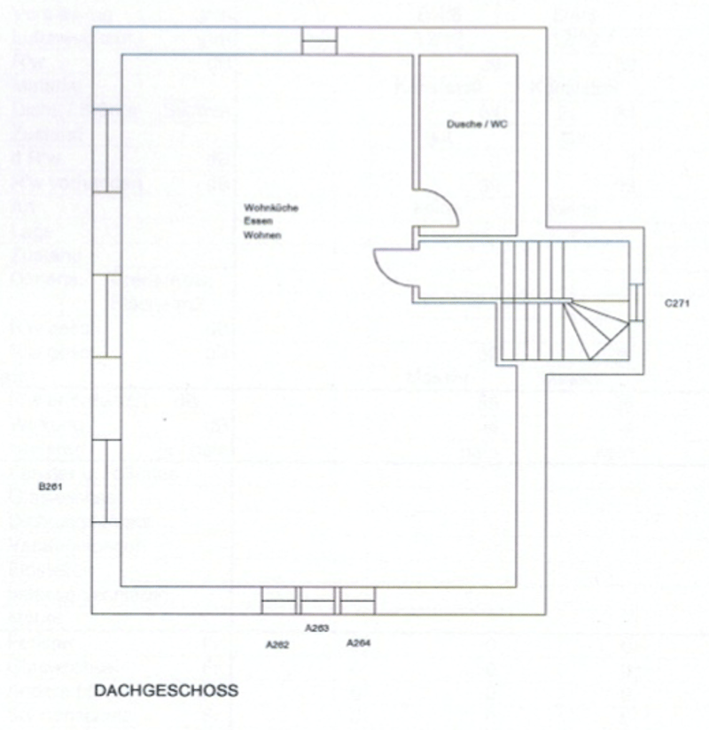 Grundrissplan