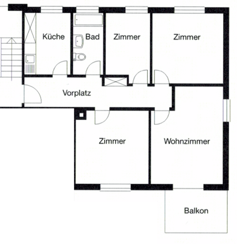 Helle 4-Zimmerwohnung gleich neben dem Kantonsspital Aarau (10)