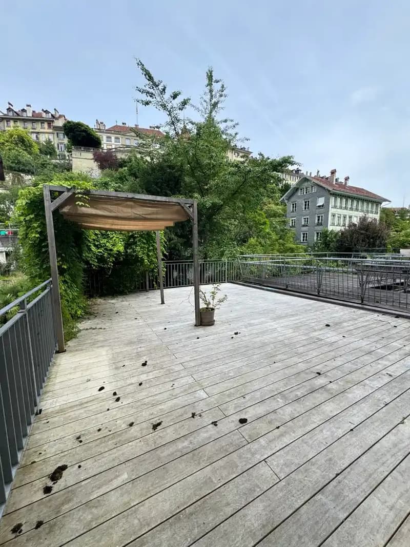 Wohnen an der Aare  stilvolle 3.5-Zimmerwohnung mit grosser Terrasse (8)