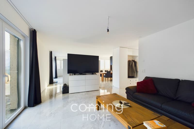 Investment opportunity in the wine-growing village of Varen - a three-flat apartment block with mountain views (7)