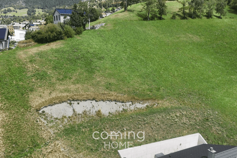 Seltene Bauparzelle in Ried-Brig - 809 m², vollerschlossen mit Blick in die Walliser Bergwelt (6)