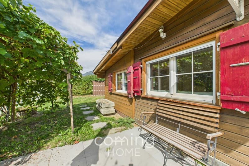 Gemütliches Mobilehome in Raron - Gartenplatz, neuwertige Küche und Sommer am Pool (11)