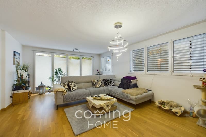 4.5-Zimmer-Wohnung in Susten - Privatgarten, zeitgemässer Ausbau und zentrale Lage (3)