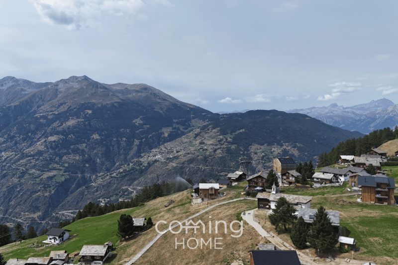 651 m² of building land in Gspon?an alpine mountain setting with stunning panoramic views (1)