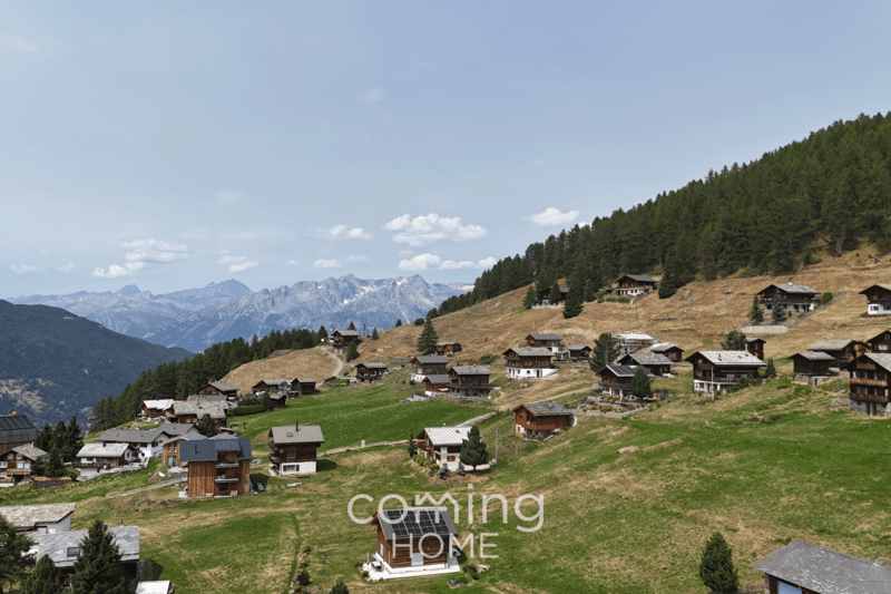 651 m² of building land in Gspon?an alpine mountain setting with stunning panoramic views (2)