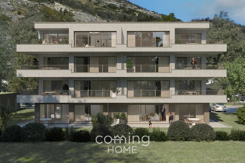 Helle 5.5-Zimmer-Neubauwohnung mit Bergblick - nachhaltig gebaut in Niedergesteln (2)