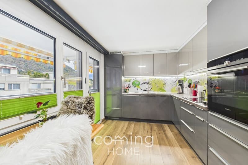 Familienleben in Visp - geräumige 4.5-Zimmer-Wohnung mit Terrasse und zwei Badezimmern (2)