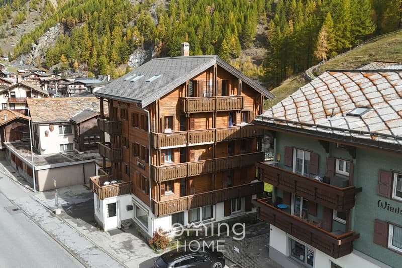 Naturnah und sonnig wohnen in Saas-Grund - 3.5-Zimmer-Wohnung mit alpinem Charakter (9)