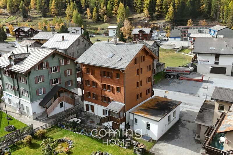 Einladende 3.5-Zimmer-Wohnung in Saas-Grund - Bergblick, zwei Balkone und viel Sonne (10)