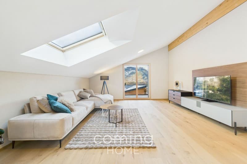 Exclusive penthouse apartment in Ried-Brig - 3.5 rooms with panoramic terrace (3)