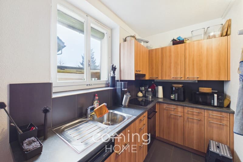 À la campagne, au calme et acceptant les animaux - bel appartement de 2,5 pièces à Madiswil (6)