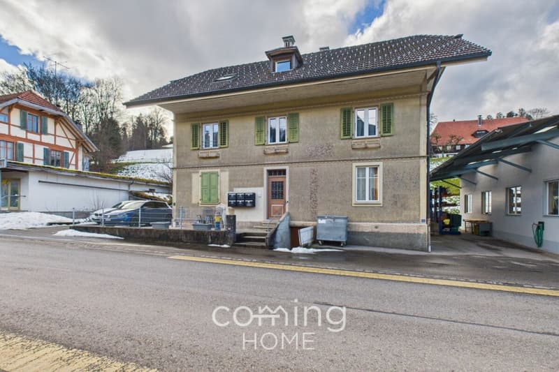 Appartement meublé de 2 pièces à Wyssachen - disponible immédiatement, dans un cadre naturel et calme (2)