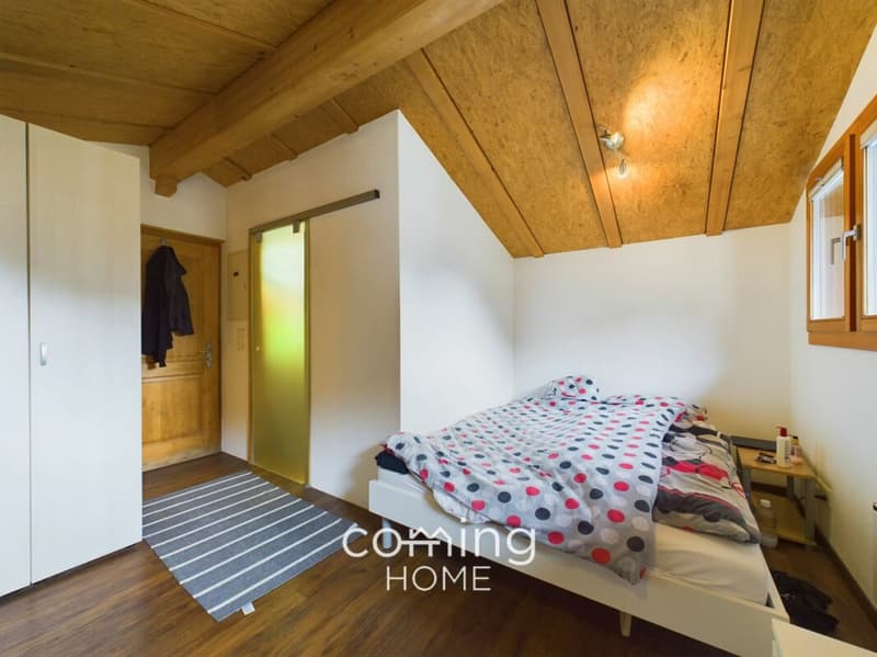 Chalet di vacanza nella valle di Fiesch - accogliente, con caminetto e vista sulla montagna vicino all'area di Aletsch (6)