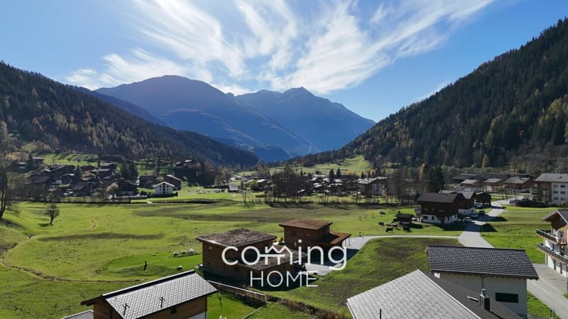Chalet di vacanza nella valle di Fiesch - accogliente, con caminetto e vista sulla montagna vicino all'area di Aletsch (11)