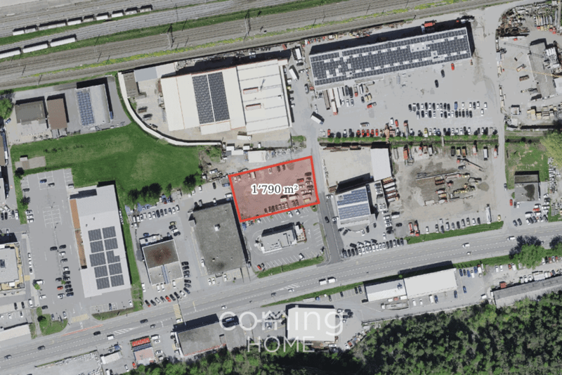 Commercial plot with building rights in Visp - versatile potential for use in a central location (10)