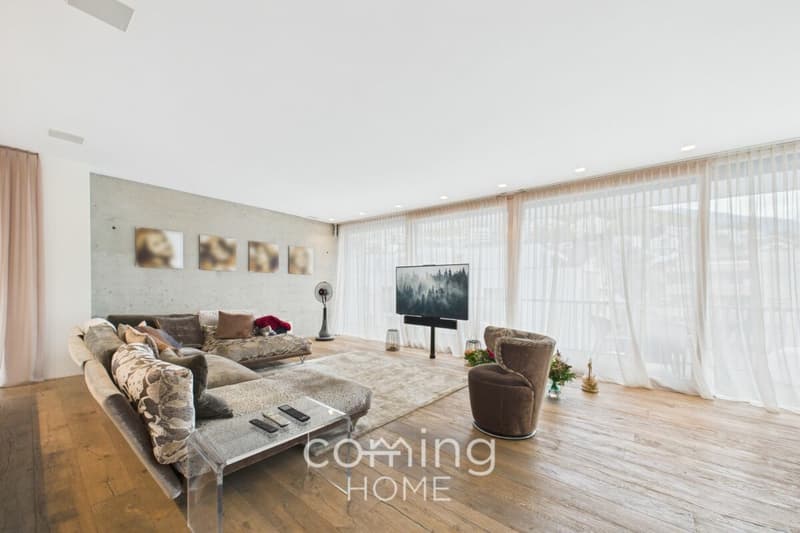 Wo die Alpen zur Kulisse werden - Exklusives 7.5-Zimmer Penthouse in Visp (4)