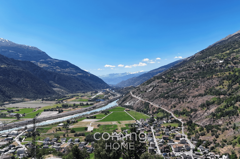 Sunny building lot with a beautiful view in Eggerberg (4)
