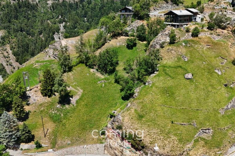Sunny building lot with a beautiful view in Eggerberg (1)