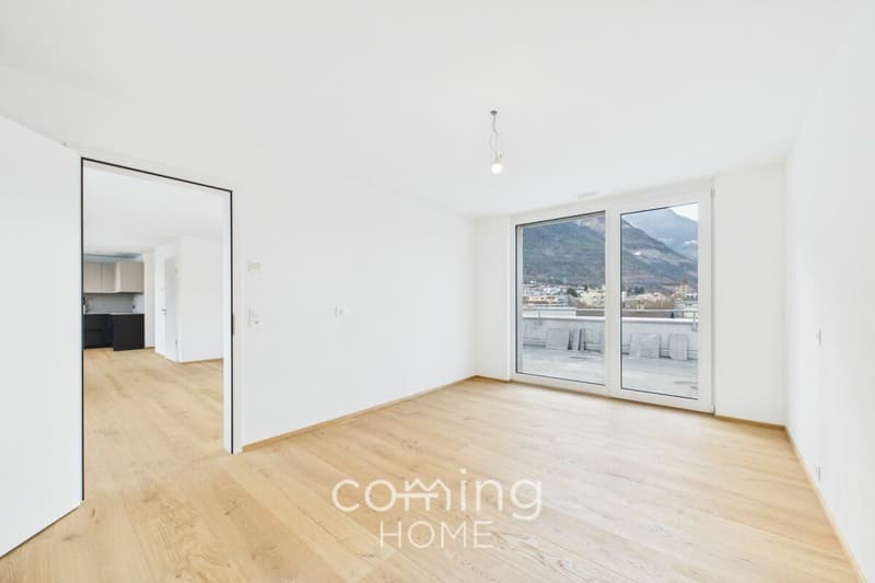 Appartement en attique haut de gamme - 2,5 pièces avec terrasse de 70 m² à Brigue-Glis (7)