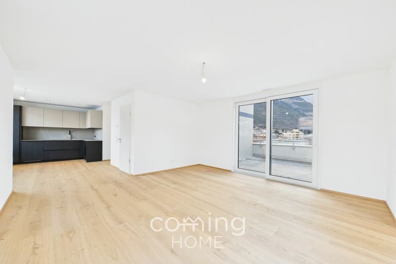 Appartement en attique haut de gamme - 2,5 pièces avec terrasse de 70 m² à Brigue-Glis (3)