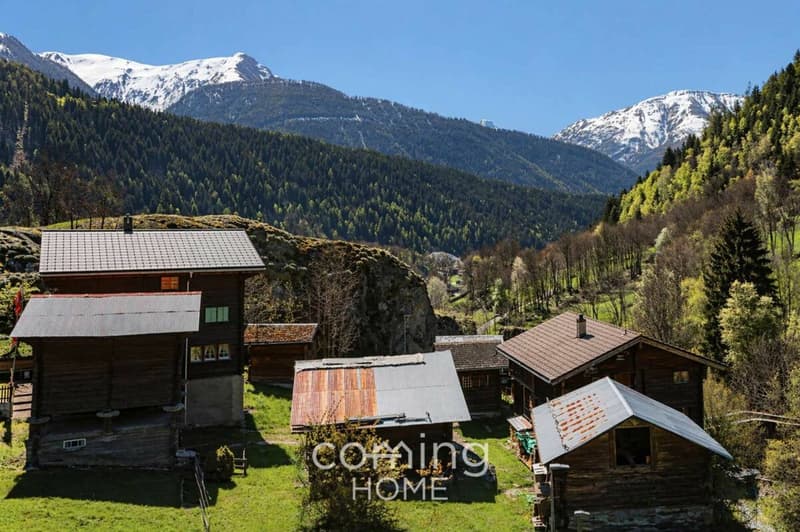 Charmantes Chalet mit Nebengebäude im idyllischen Fieschertal (4)