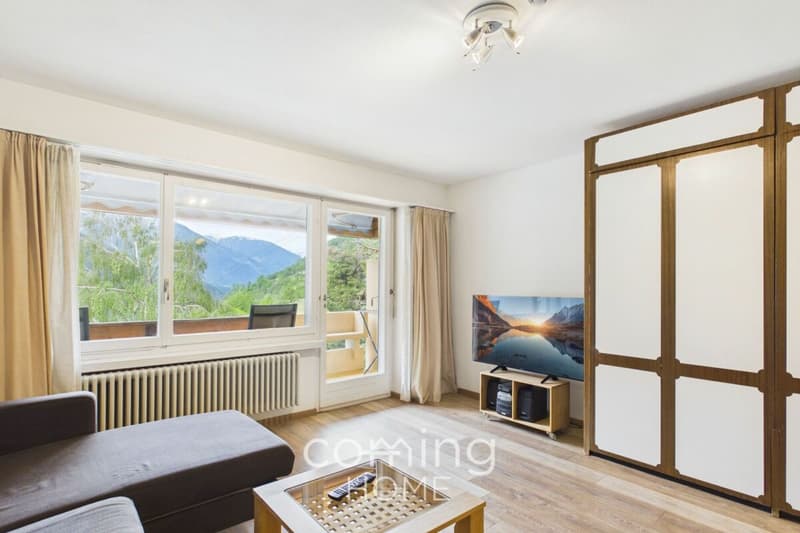 Incantevole appartamento di 2,5 locali a Mörel-Filet con vista sulla montagna (4)