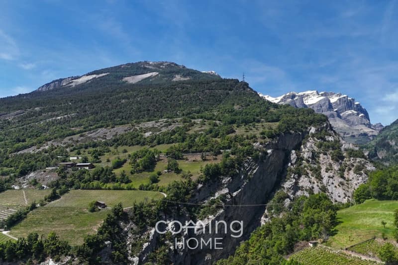 Sonnige Bauparzelle in Leuk mit herrlicher Aussicht - vollständig erschlossen (10)