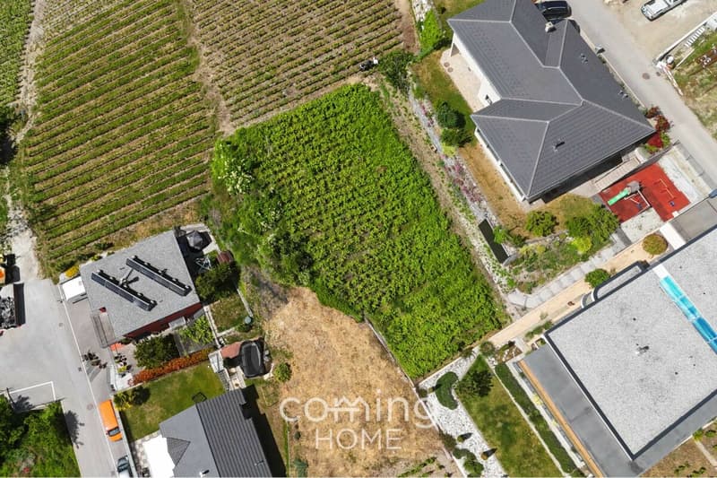 Sonnige Bauparzelle in Leuk mit herrlicher Aussicht - vollständig erschlossen (6)