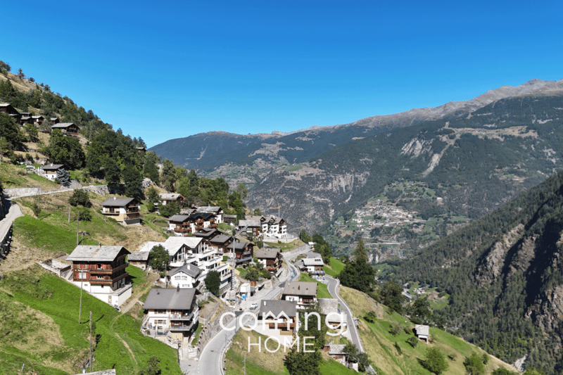 Charming 3.5-room flat in a Valais chalet in Embd - mountain views and a second home (13)