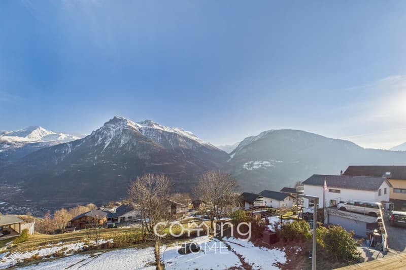 Attractive 5.5-room chalet in Mund with a garden and mountain views?sunny location, four building lots W2 (13)