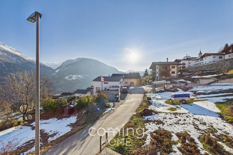 Attractive 5.5-room chalet in Mund with a garden and mountain views?sunny location, four building lots W2 (14)
