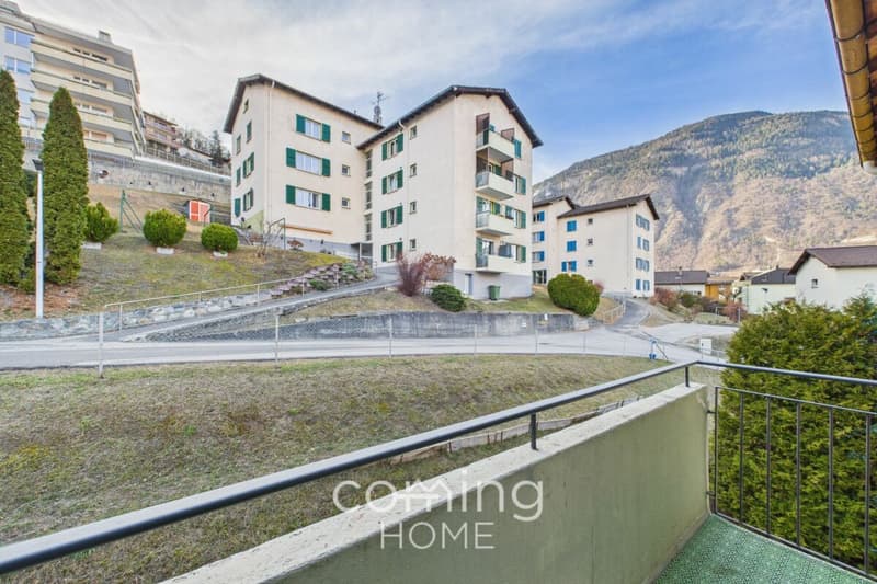 Appartement lumineux de 3,5 pièces avec balcon et vue sur les montagnes, situé dans un quartier calme (11)