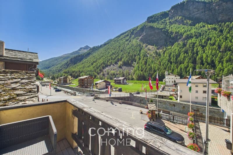 Appartement de 2,5 pièces à Saas-Balen - rénové, ensoleillé, possibilité de résidence secondaire (2)