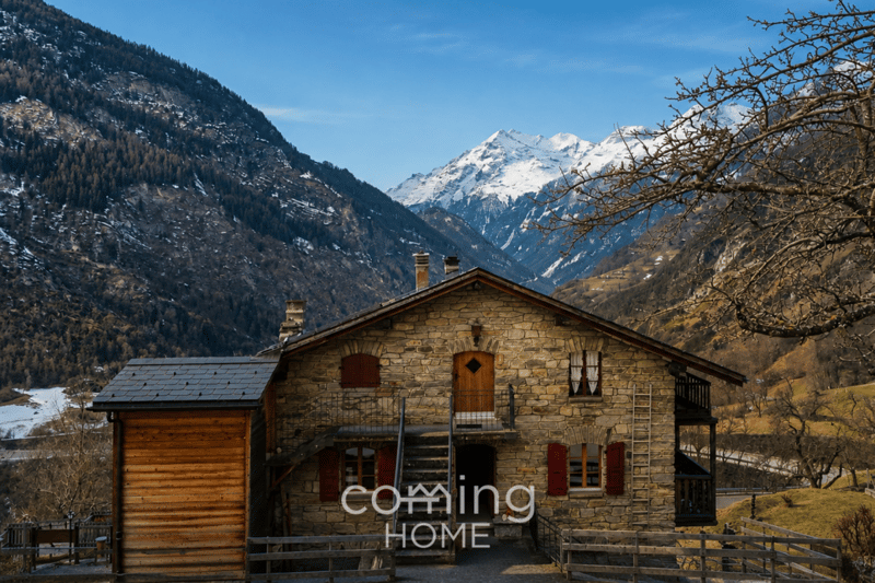 Charmant appartement de 3,5 pièces de style chalet à Törbel - situation en pente ensoleillée avec vue sur les montagnes (11)