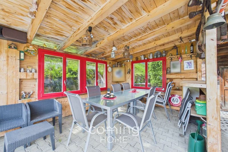Charming chalet with building lot in a sunny location in Ergisch (13)