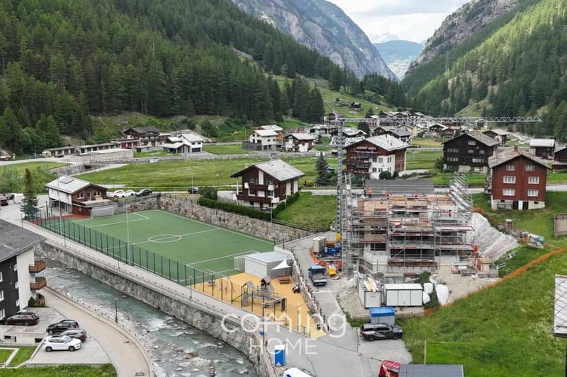 Appartement exclusif de 5,5 pièces dans un immeuble neuf à Saas-Balen avec vue panoramique sur les Alpes (4)