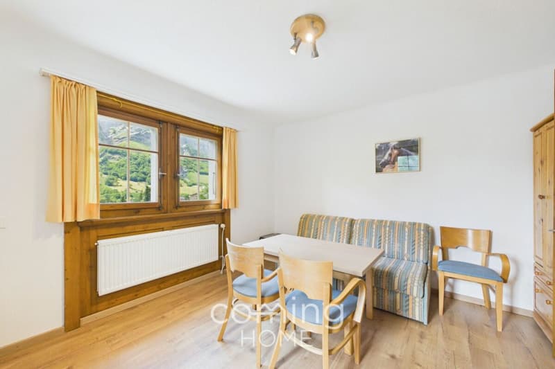 Charmant appartement en duplex de 4 pièces à Loèche-les-Bains avec vue panoramique sur les Alpes (3)