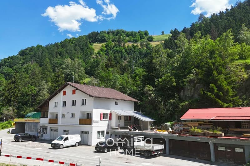 Mehrfamilienhaus mit 11 Wohnungen in sonniger Lage Grengiols (1)