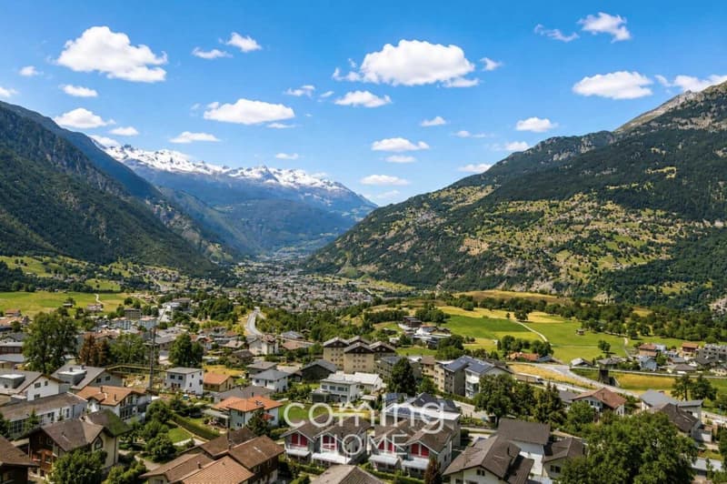 Élégant appartement de 5,5 pièces avec jardin d'hiver et vue sur les montagnes à Ried-Brig (14)