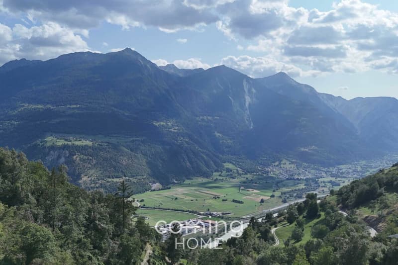 Terrain à bâtir viabilisé offrant une vue panoramique de rêve à Bratsch (7)