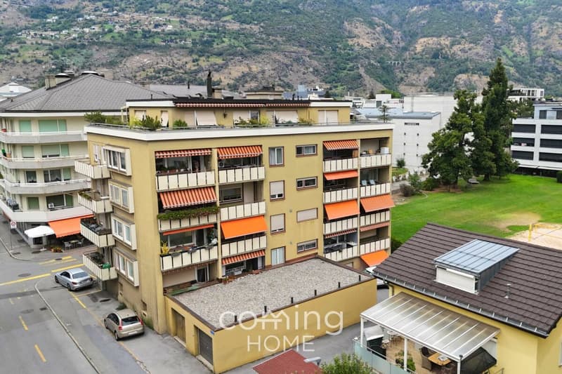 Appartement bien entretenu de 3,5 pièces avec vue sur les montagnes à Viège (9)