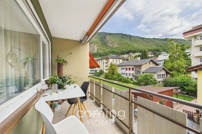 Appartement bien entretenu de 3,5 pièces avec vue sur les montagnes à Viège (8)