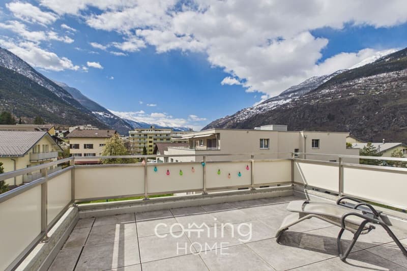 4.5-Zimmer-Attikawohnung in Brig-Glis - grosszügige Terrasse, Minergie-A, Alpenpanorama (10)