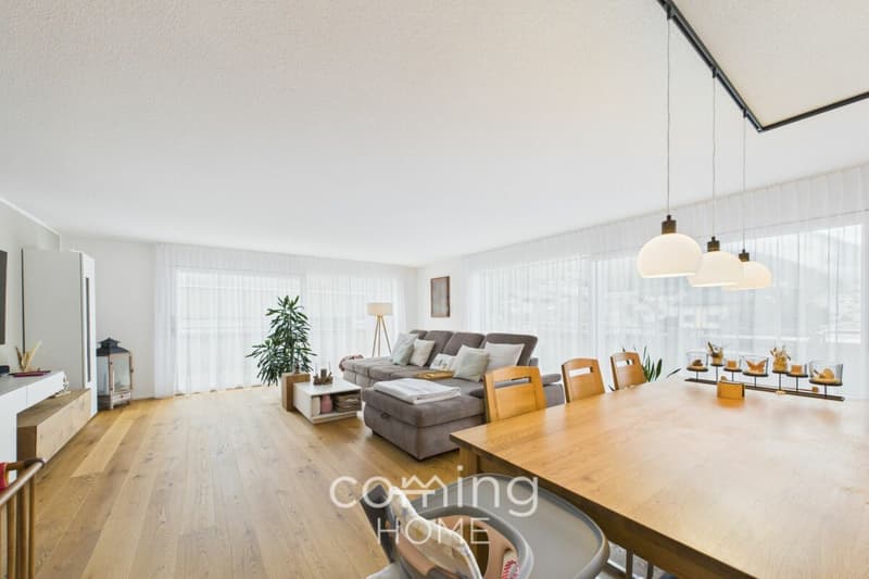4.5-Zimmer-Attikawohnung in Brig-Glis - grosszügige Terrasse, Minergie-A, Alpenpanorama (3)