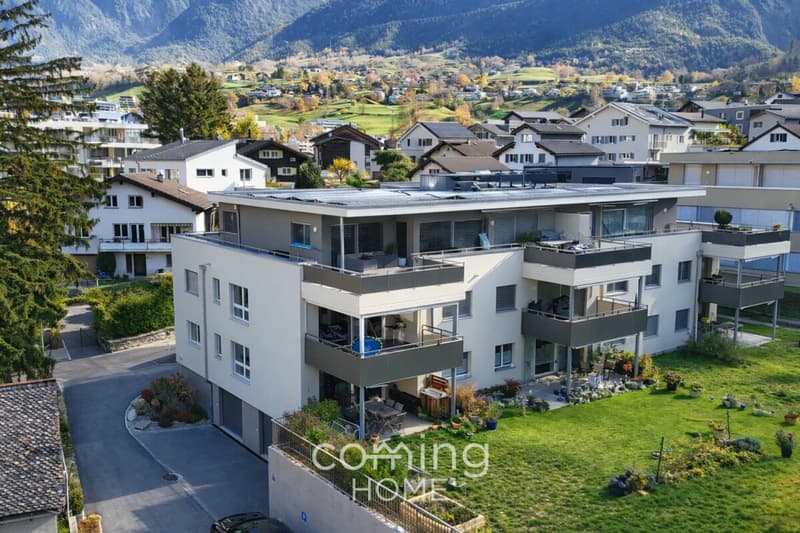 4.5-Zimmer-Attikawohnung in Brig-Glis - grosszügige Terrasse, Minergie-A, Alpenpanorama (1)